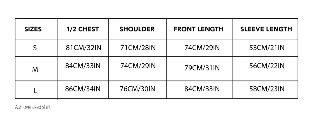 Size guide