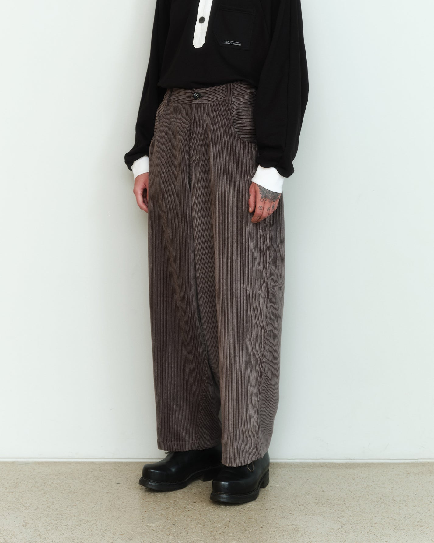 CORDUROY BAGGY PANTS