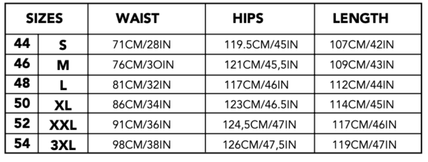 Size guide