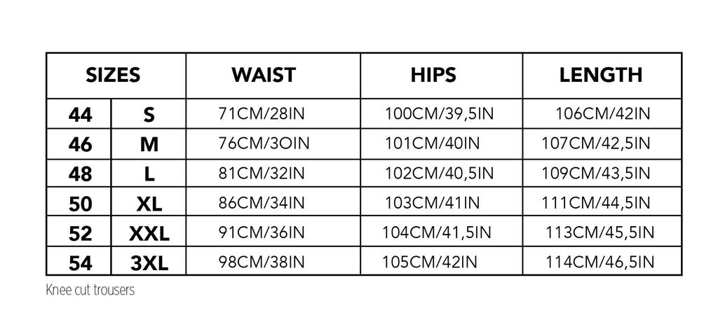 Size guide
