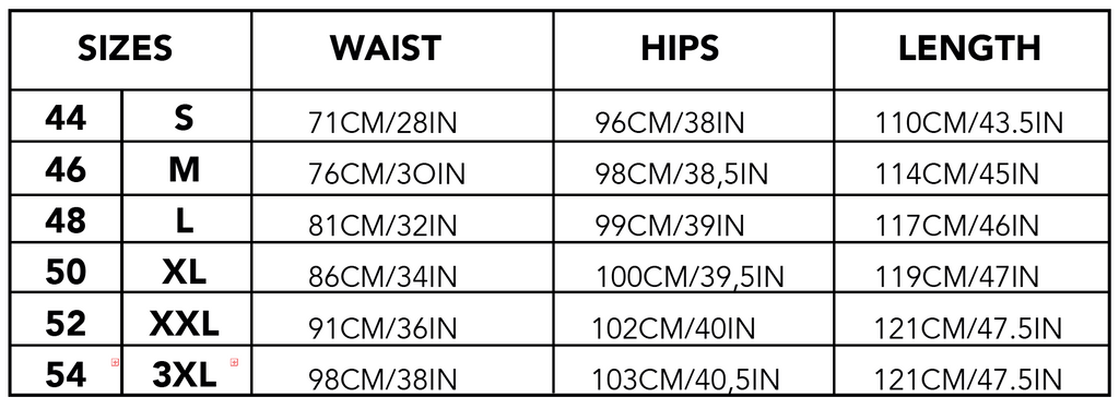 Size guide
