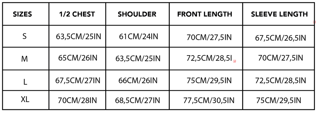 Size guide
