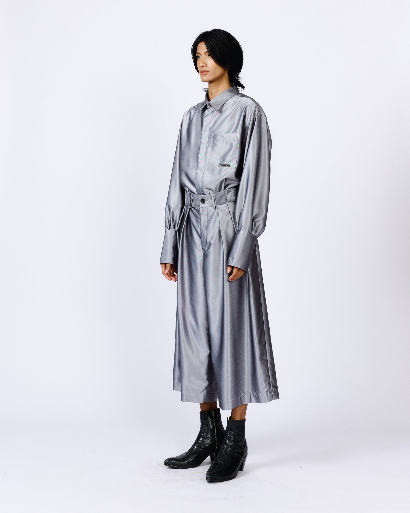 PLEATED WAIST TROUSERS