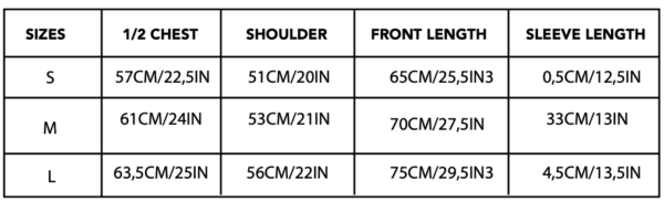 Size guide