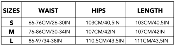 Size guide