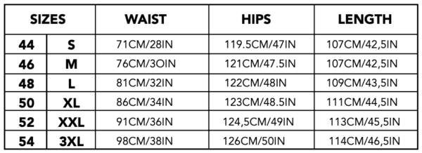Size guide