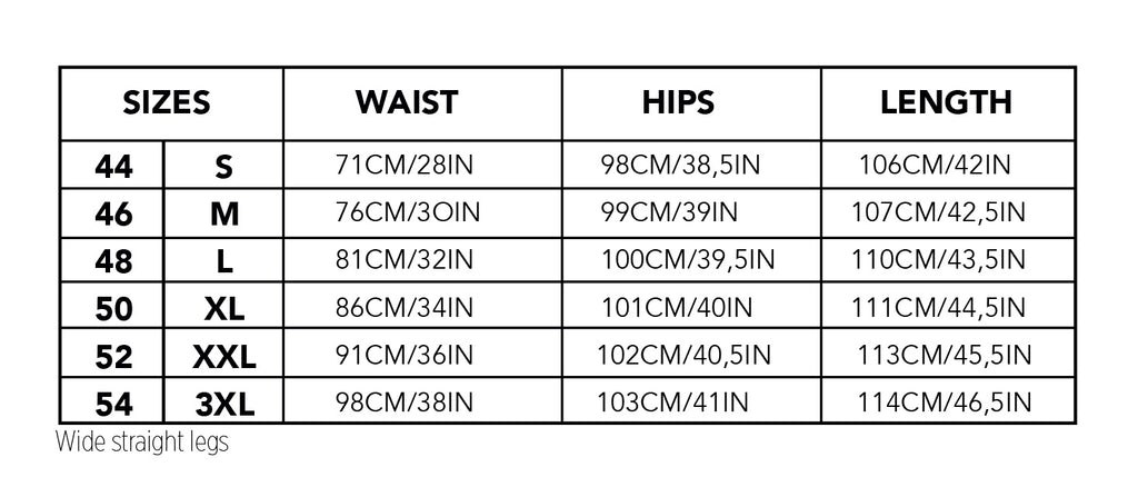 Size guide