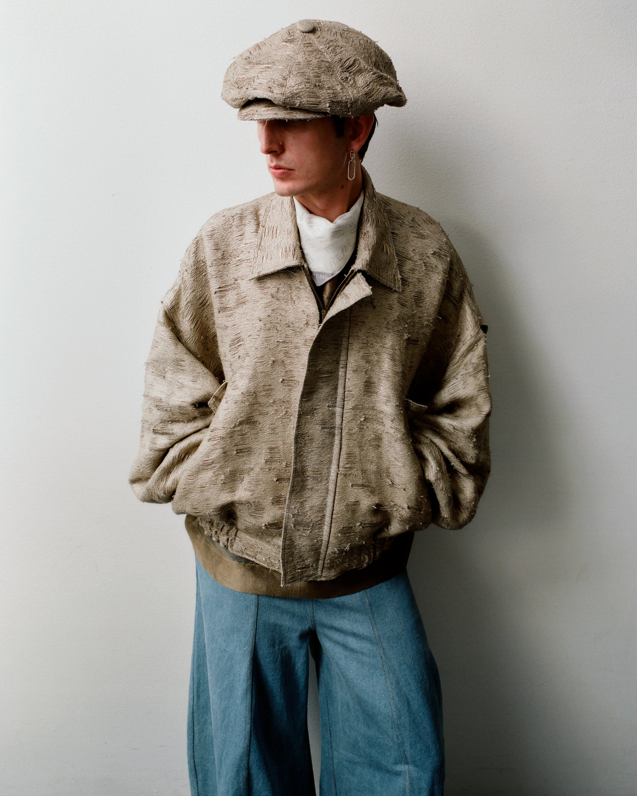 Antico Jacquard Newsboy Cap