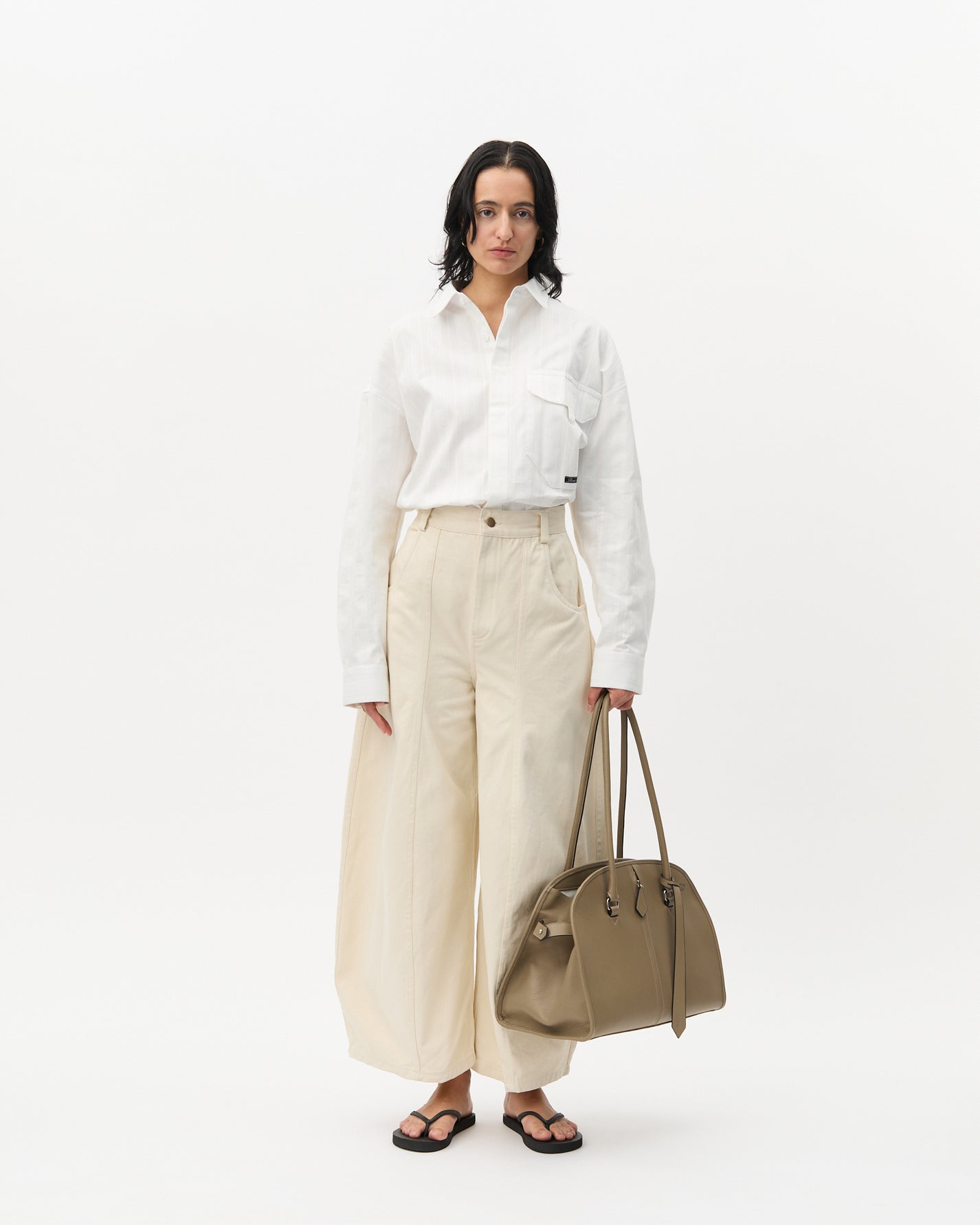 Taupe Suit Bag