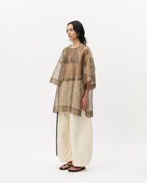 Espresso Damask Oversized Tee