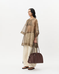 Brown Suit Bag