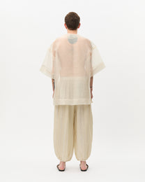 Champagne Damask Oversized Tee