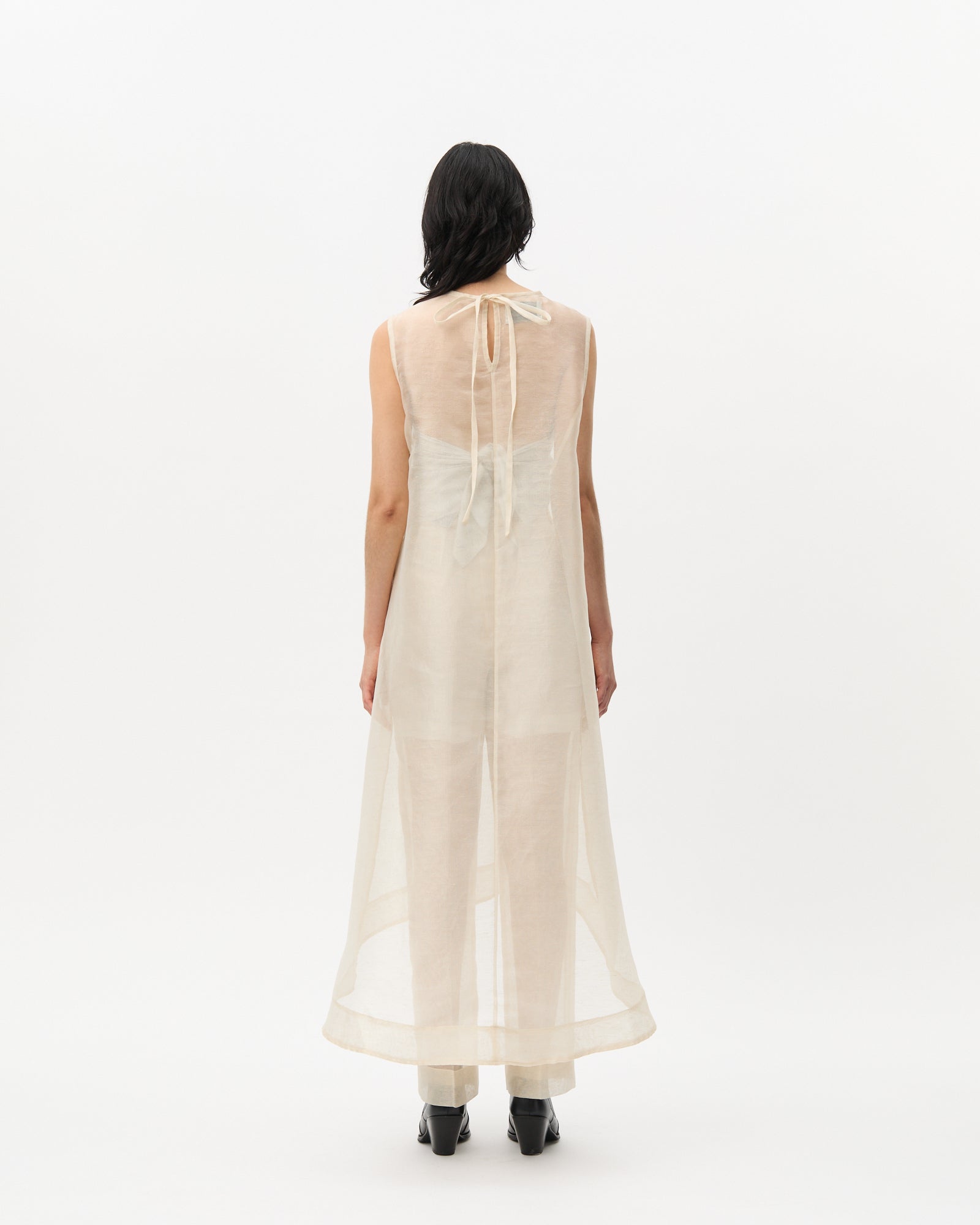 Champagne Damask Dress