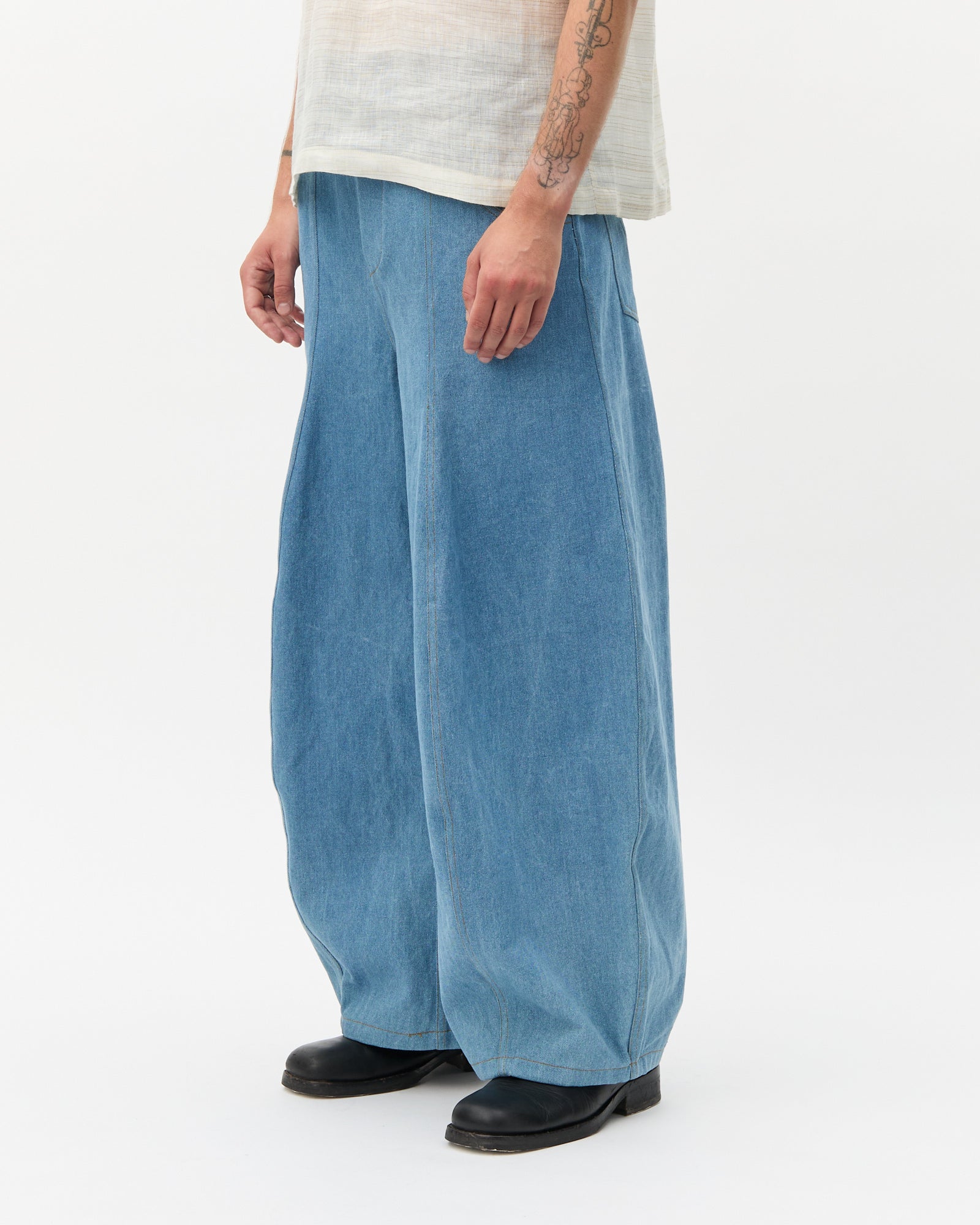 Oasis Denim Rugby Pants