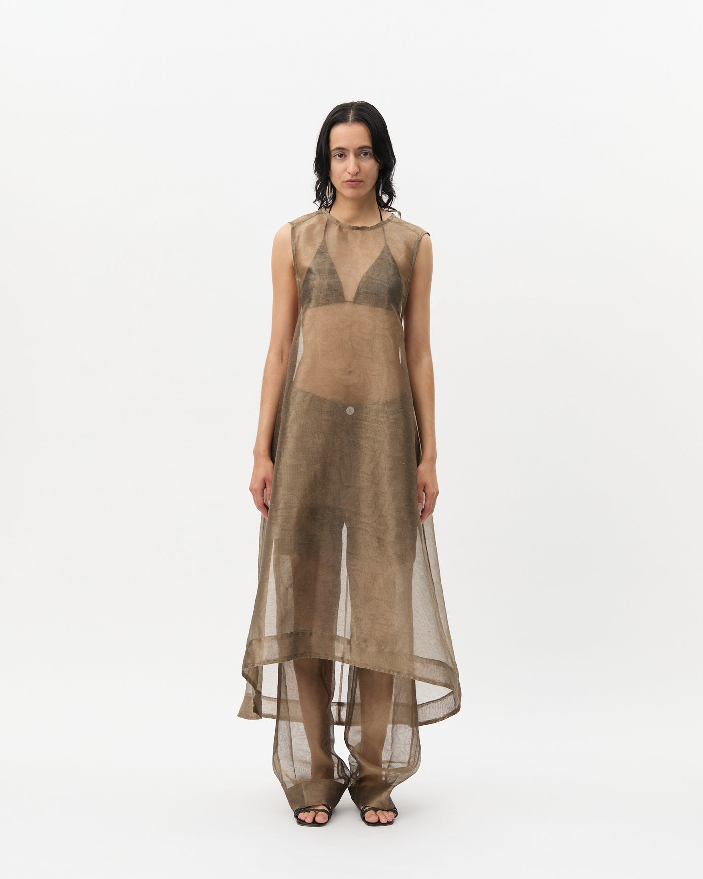 Espresso Damask Dress