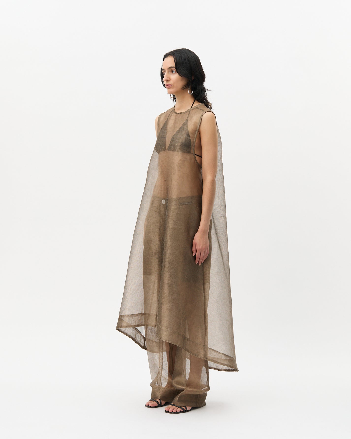 Espresso Damask Dress