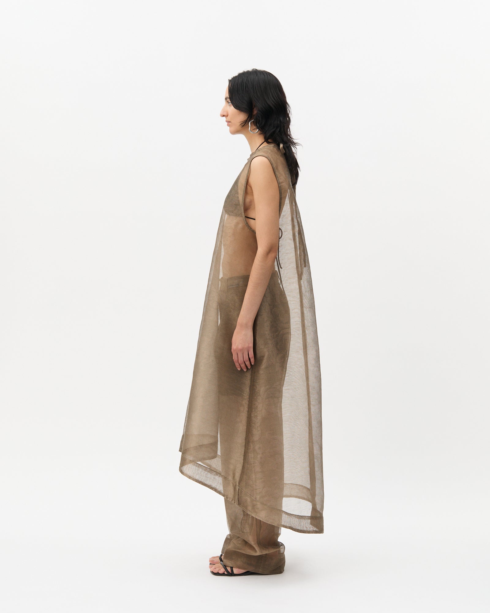 Espresso Damask Dress