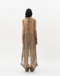 Espresso Damask Dress