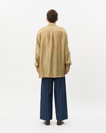 Golden Hour Jacquard Assymetric Shirt