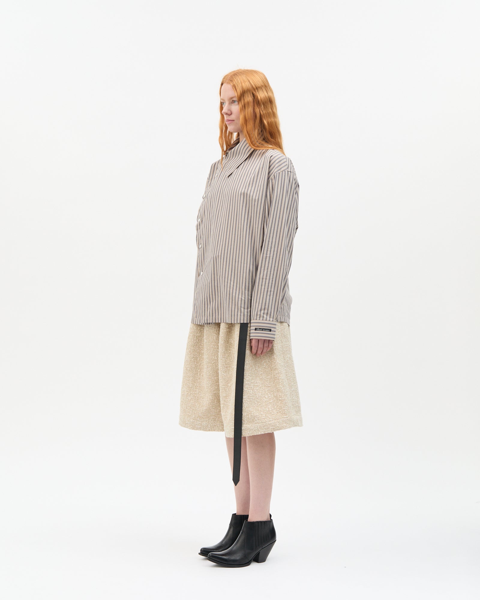 Dusty Stripe Highneck Shirt