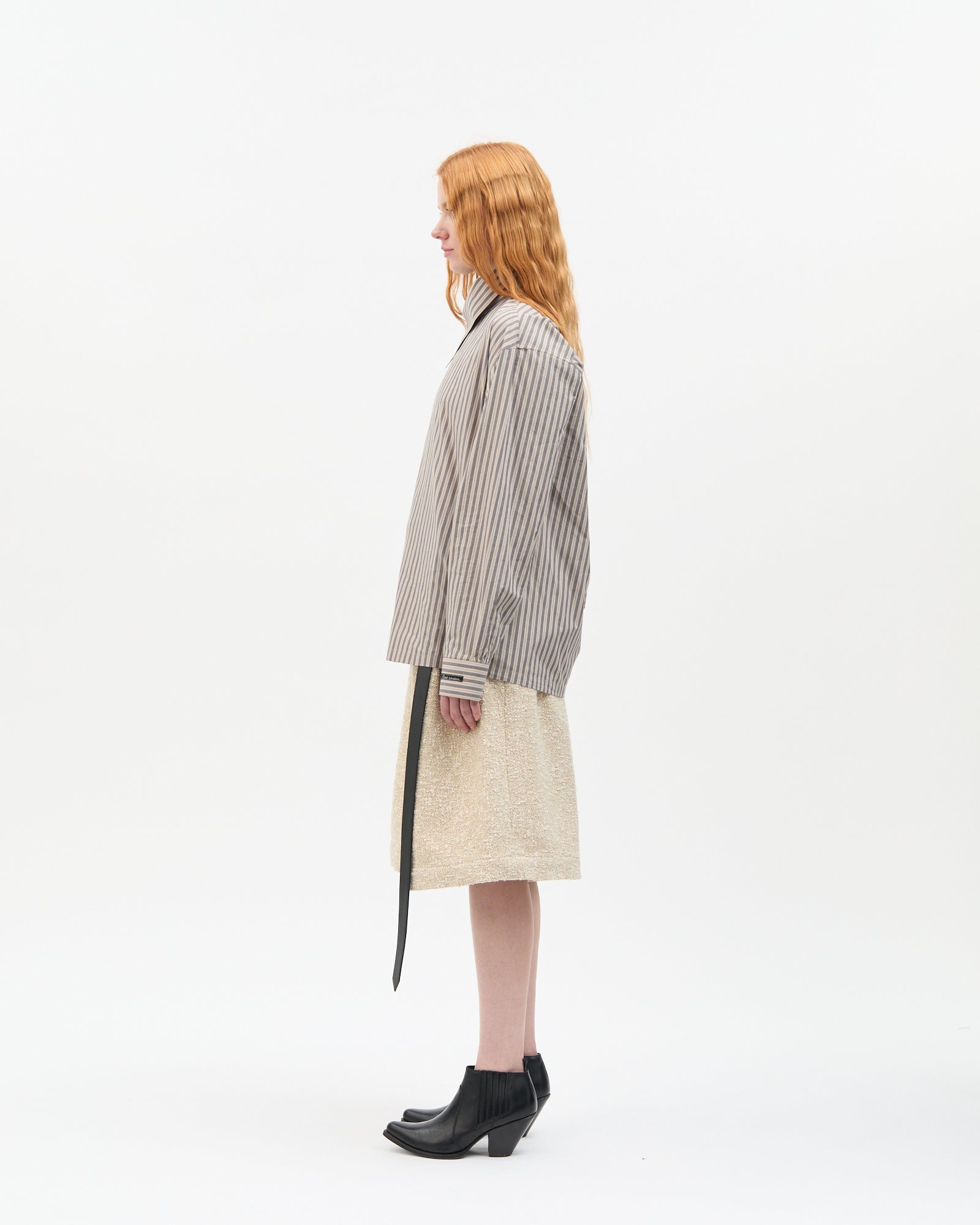 Dusty Stripe Highneck Shirt