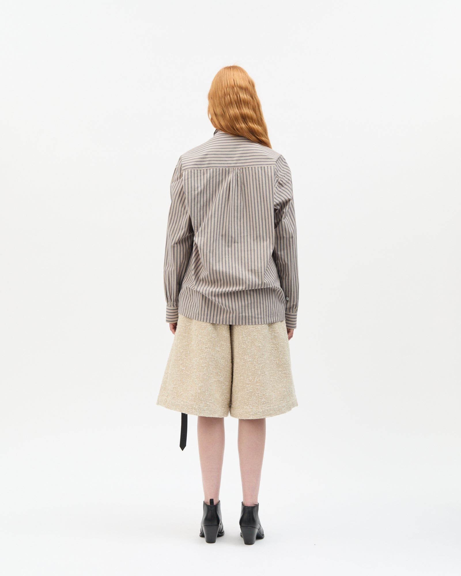 Dusty Stripe Highneck Shirt