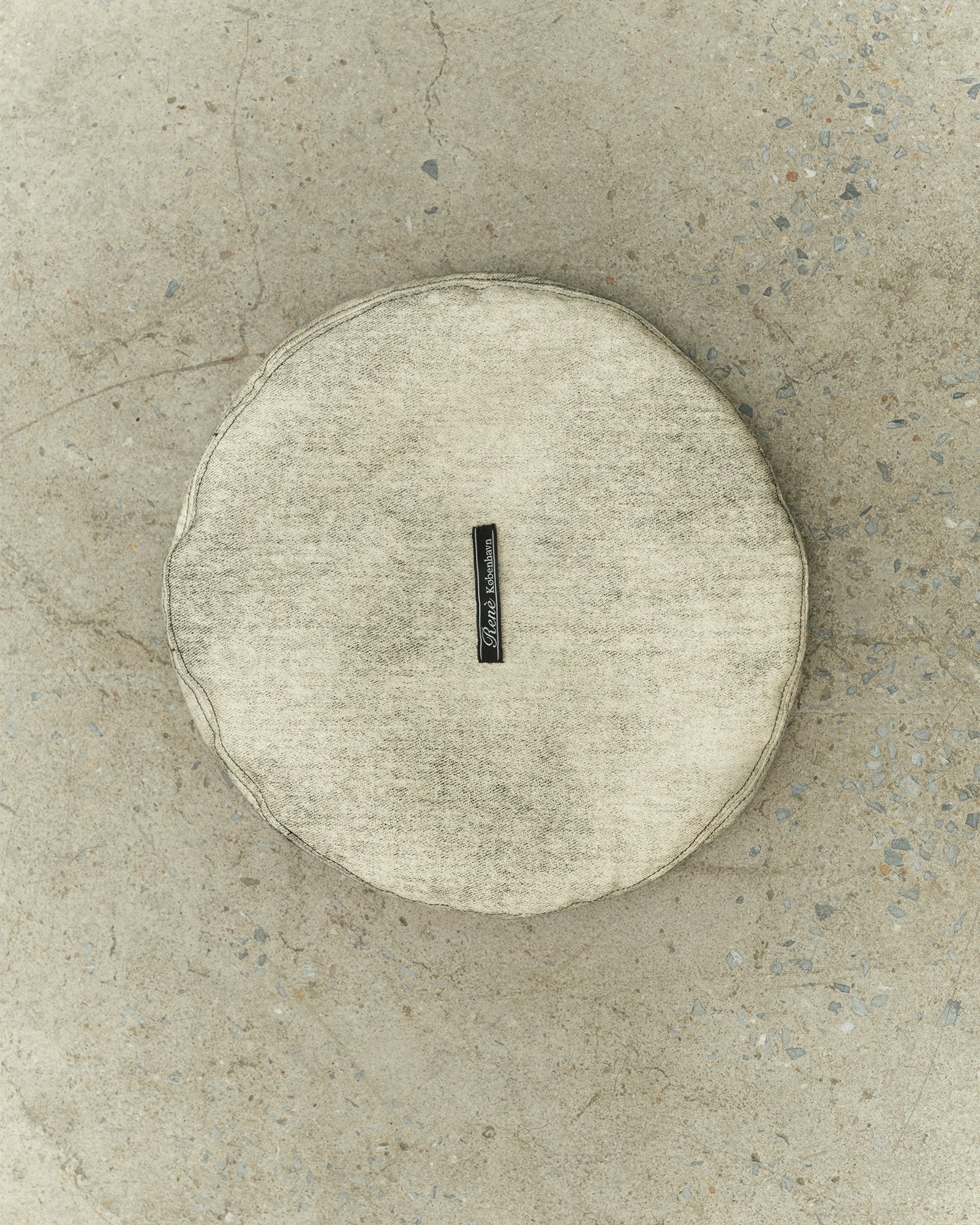 ASH PAINTED DENIM BERET