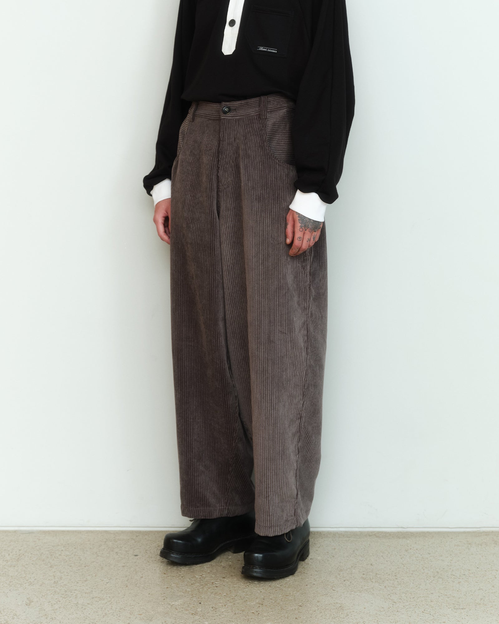 CORDUROY BAGGY PANTS