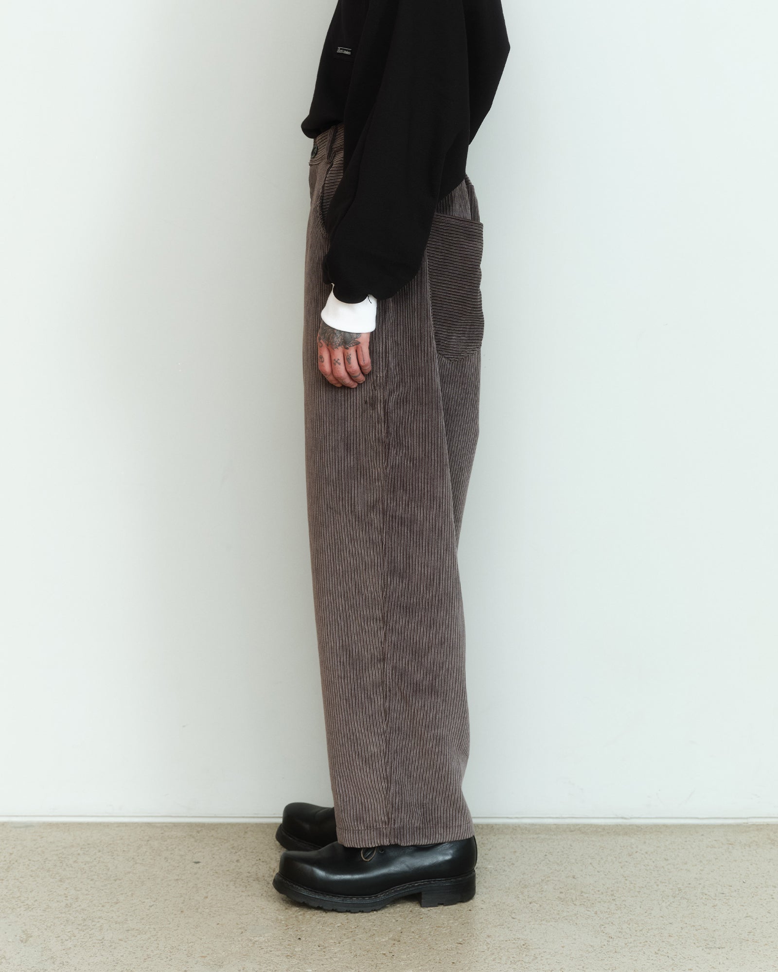CORDUROY BAGGY PANTS