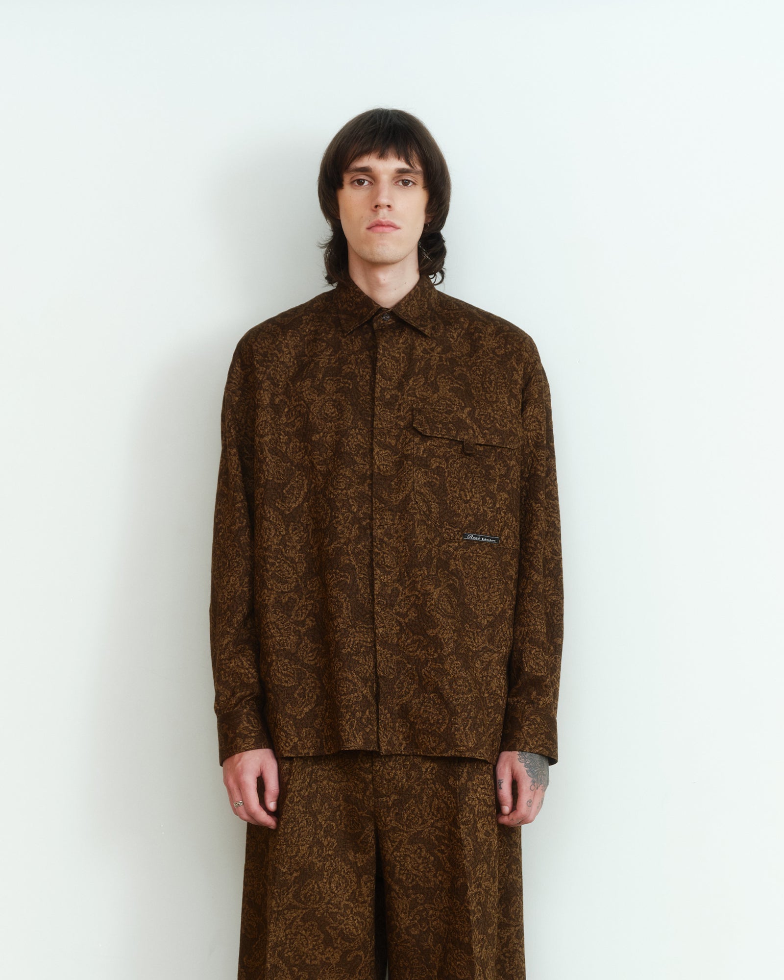 COTTON JACQUARD SHIRT