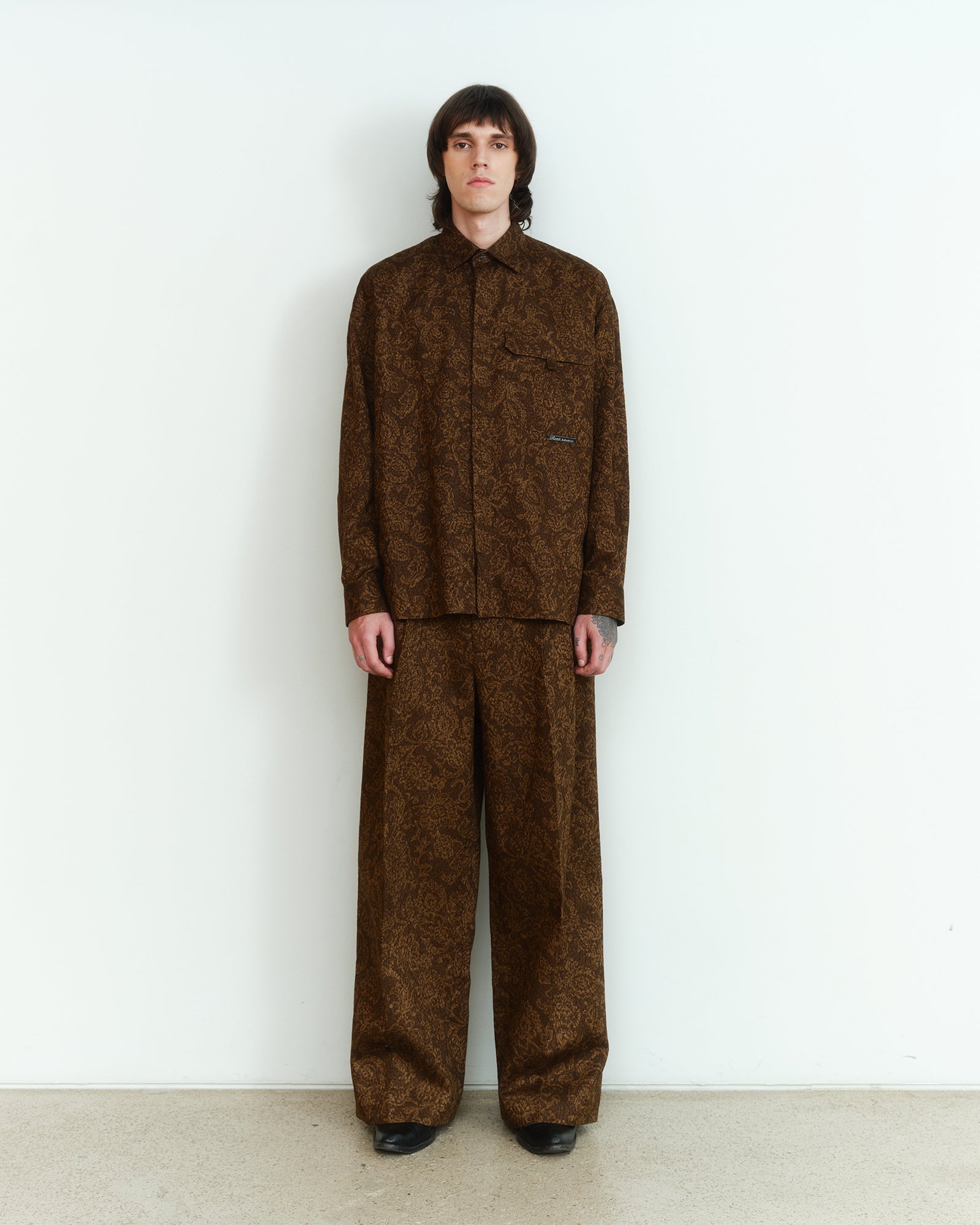 COTTON JACQUARD SHIRT