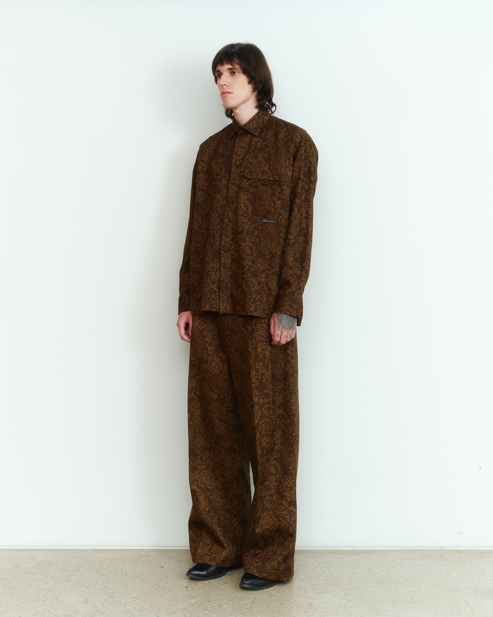 COTTON JACQUARD SHIRT