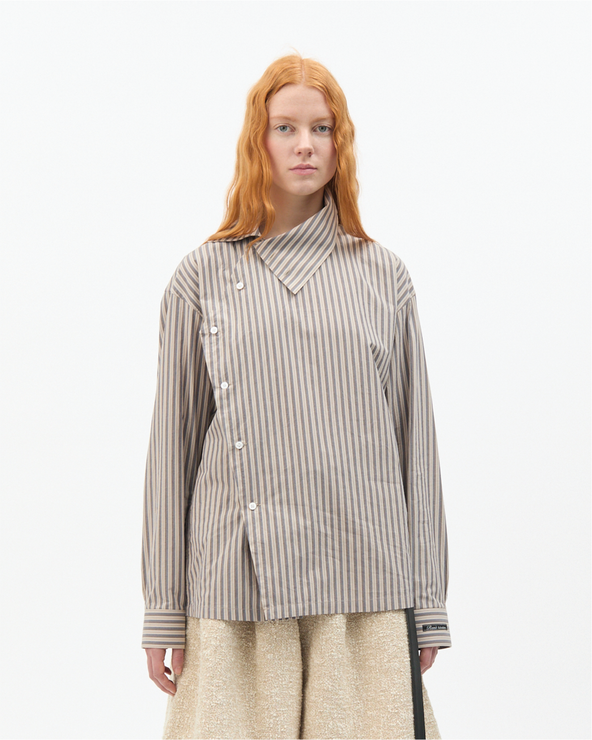 Dusty Stripe Highneck Shirt