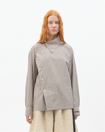 Dusty Stripe Highneck Shirt