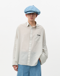 Check Lawn Triple Placket Shirt
