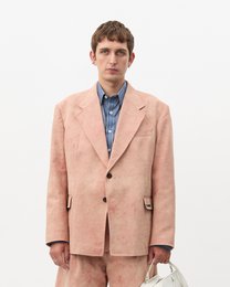 Coral Single Breasted Blazer