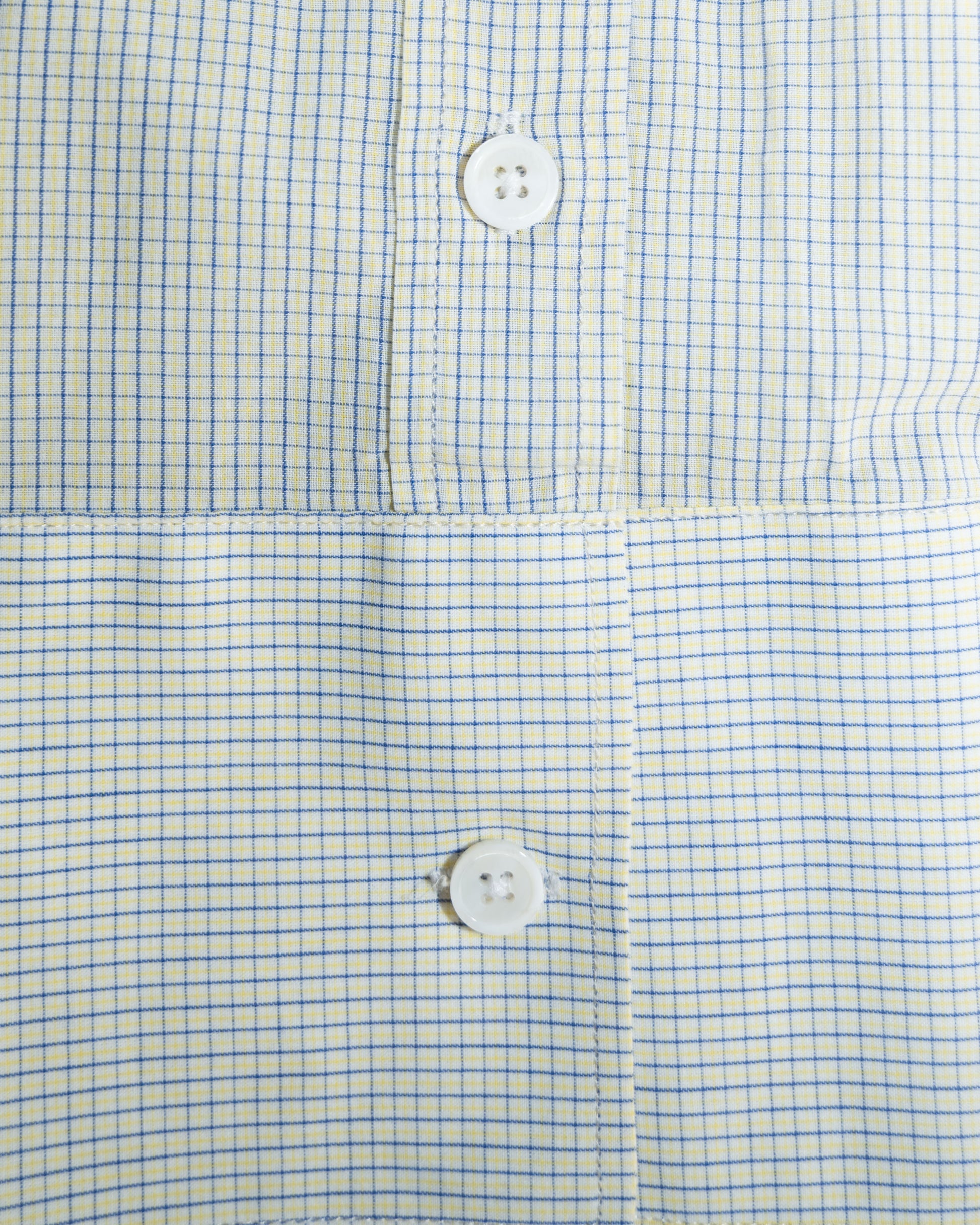 Check Lawn Triple Placket Shirt