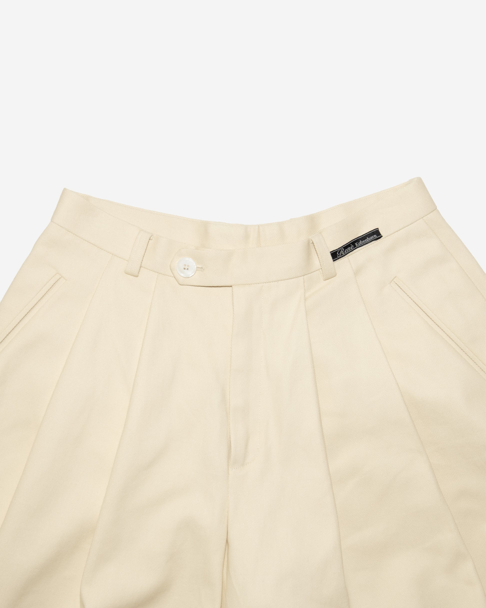 Ivory Wide Leg Slacks