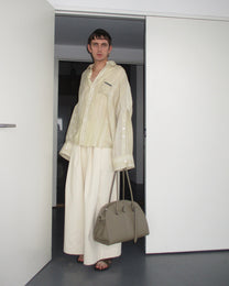 Seaside Fil-Coupé Three Placket Shirt