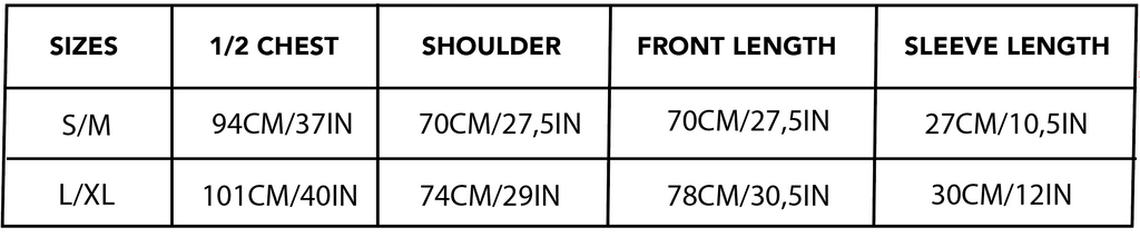Size guide