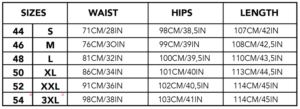 Size guide