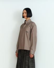 TUXEDO COLLAR SHIRT