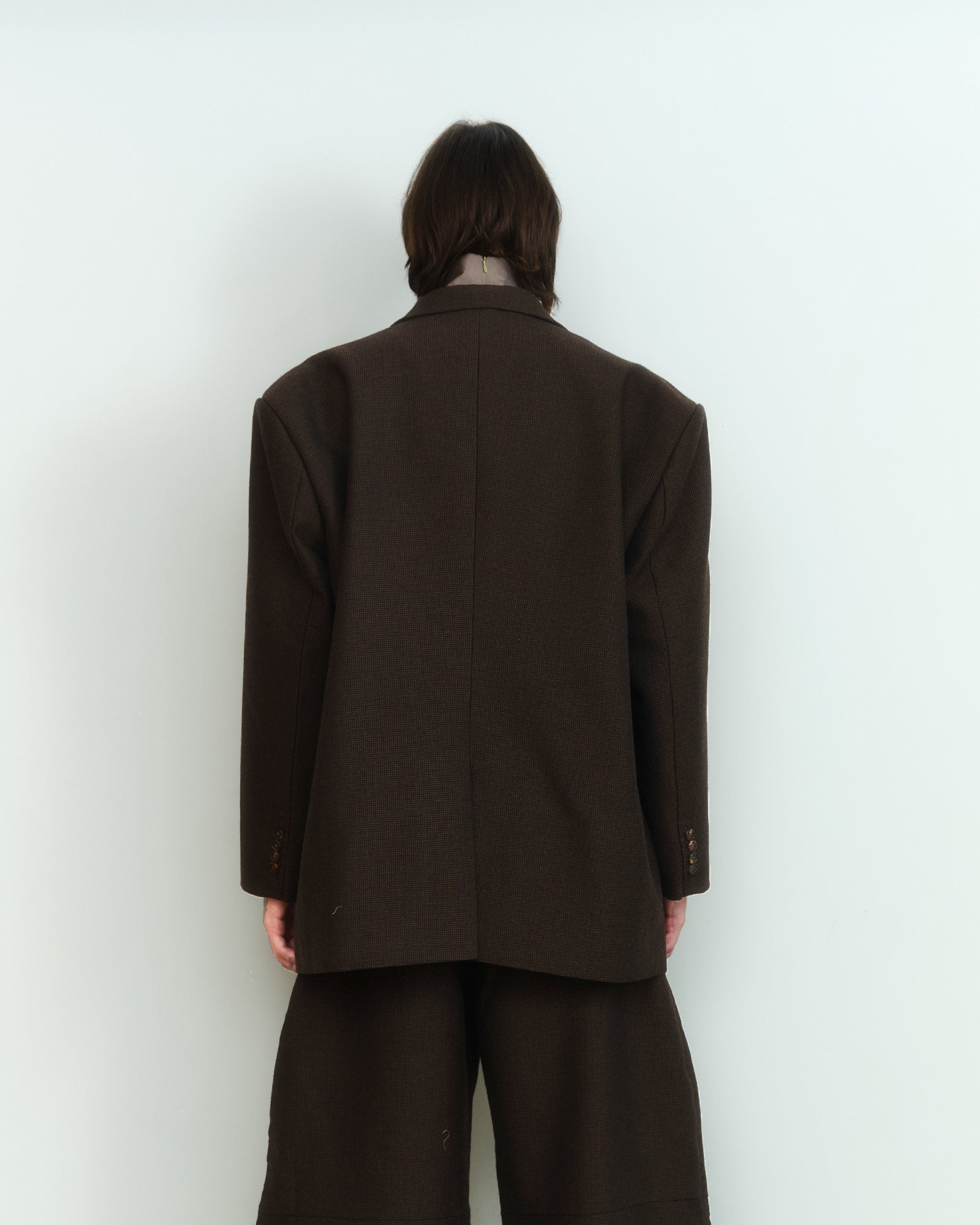 NOTCHED LAPEL OVERSIZED BLAZER