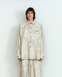 ASH PAINTED DENIM OVERSHIRT