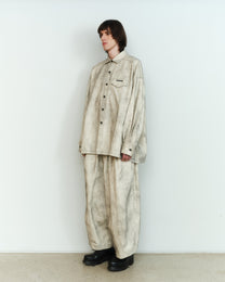 ASH PAINTED DENIM OVERSHIRT