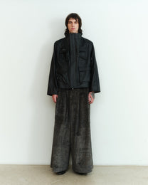 BLACK MASSIVE LEATHER JACKET