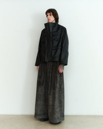 BLACK MASSIVE LEATHER JACKET