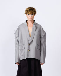 MASSIVE MAO COLLAR BLAZER