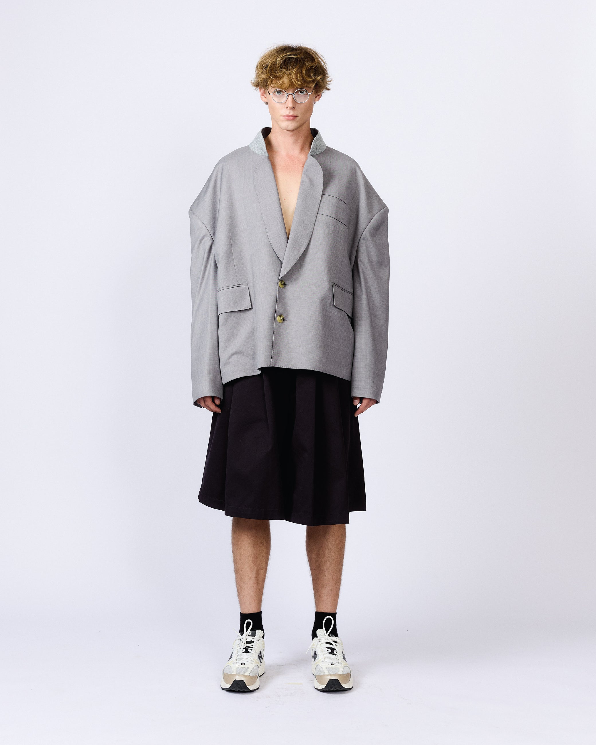 MASSIVE MAO COLLAR BLAZER