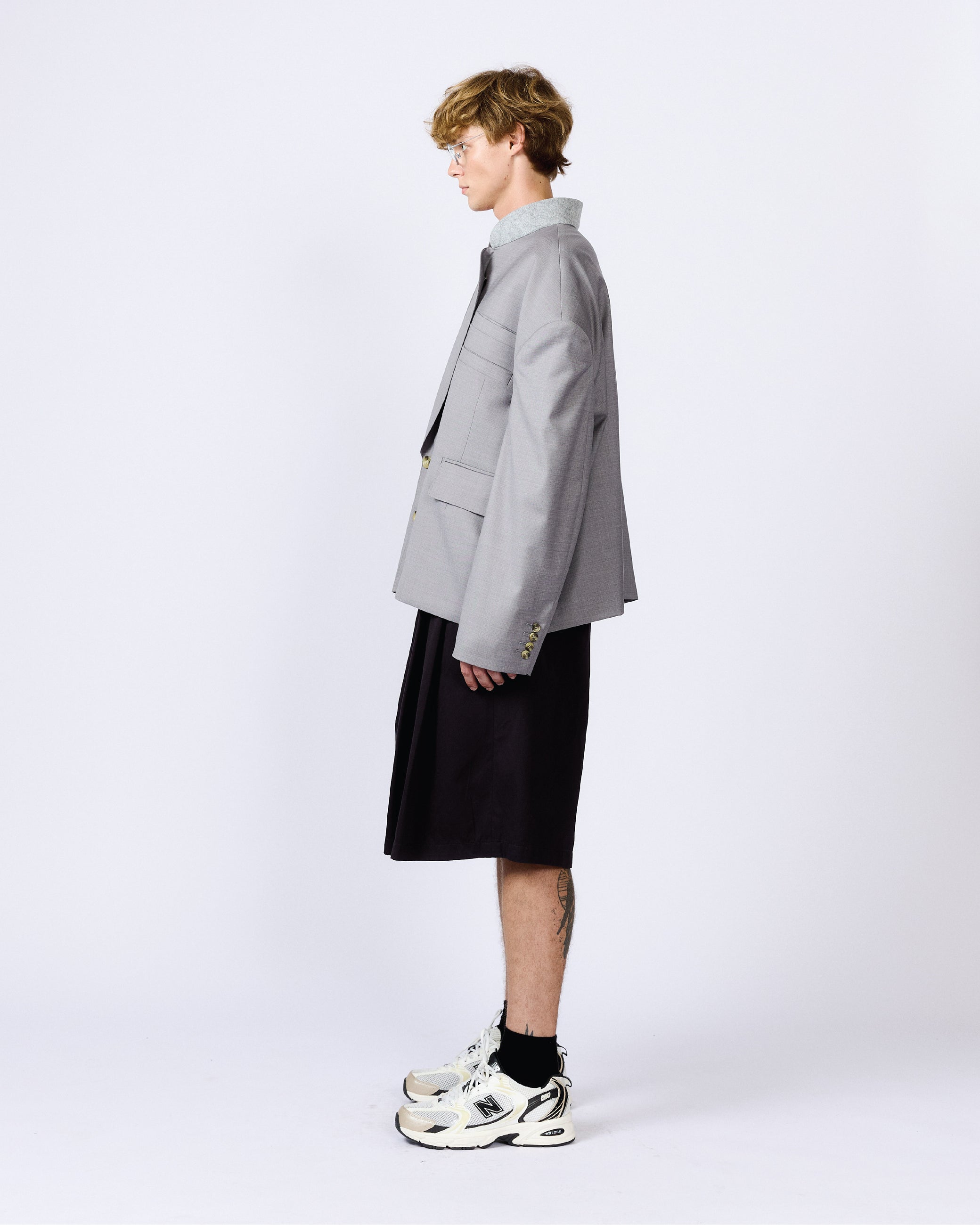 MASSIVE MAO COLLAR BLAZER